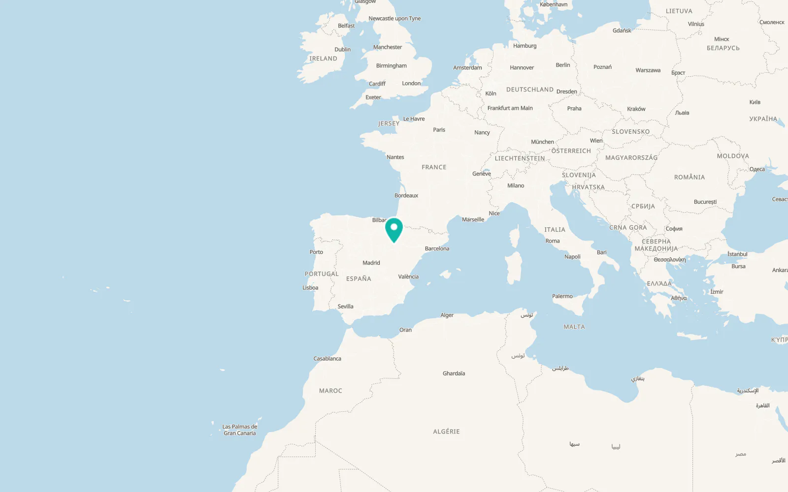 Map of Jarque