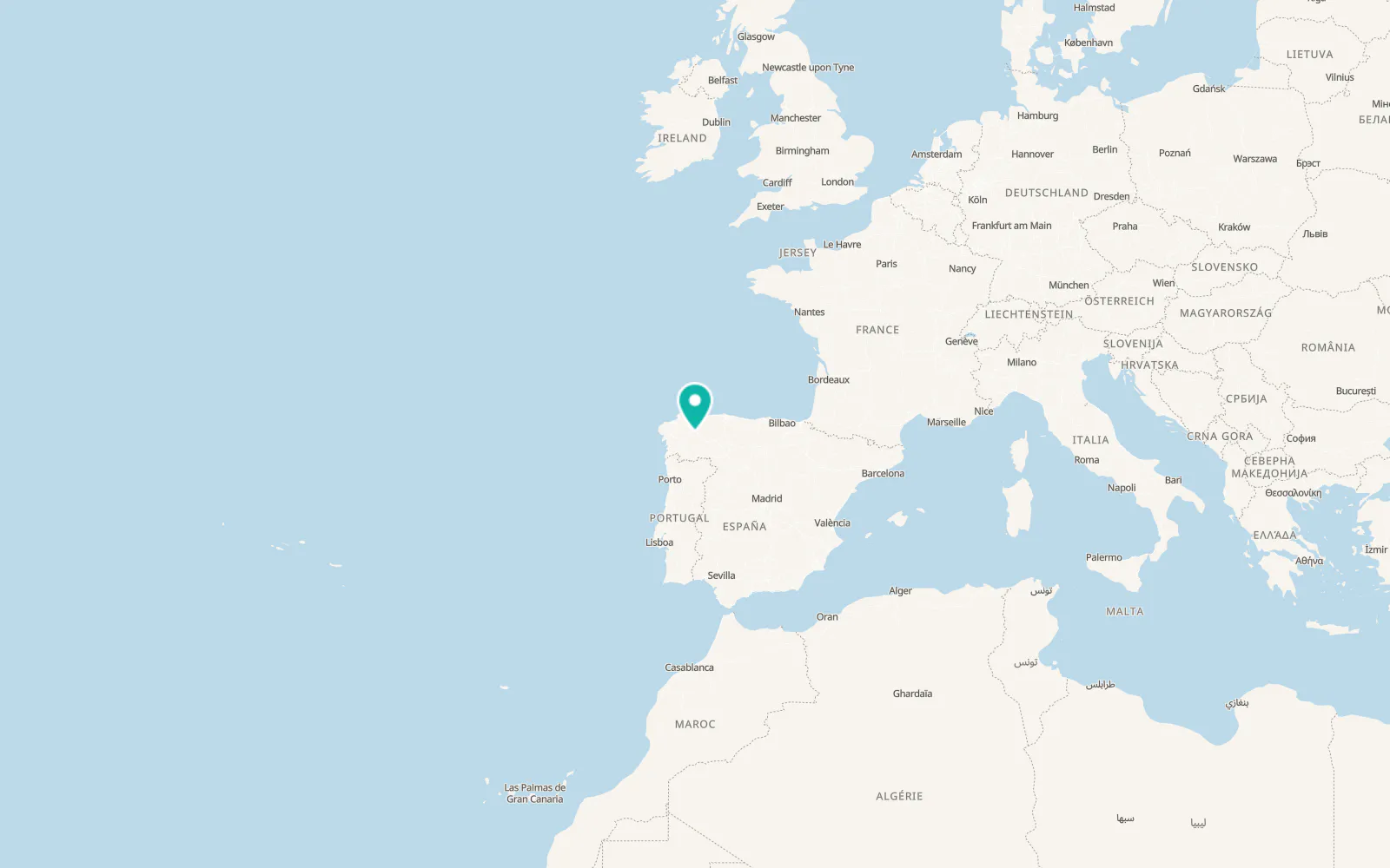 Map of Láncara