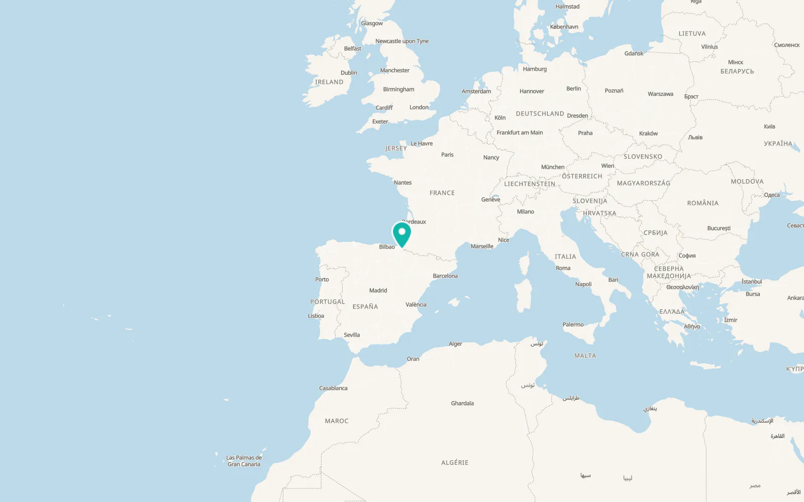 Map of Lantz