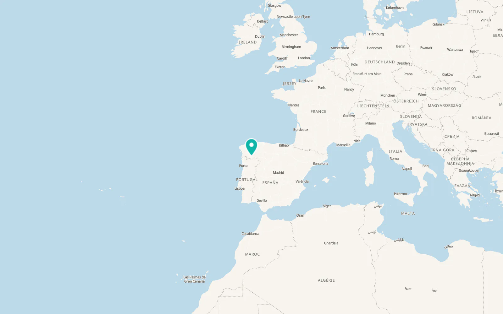 Map of Laza