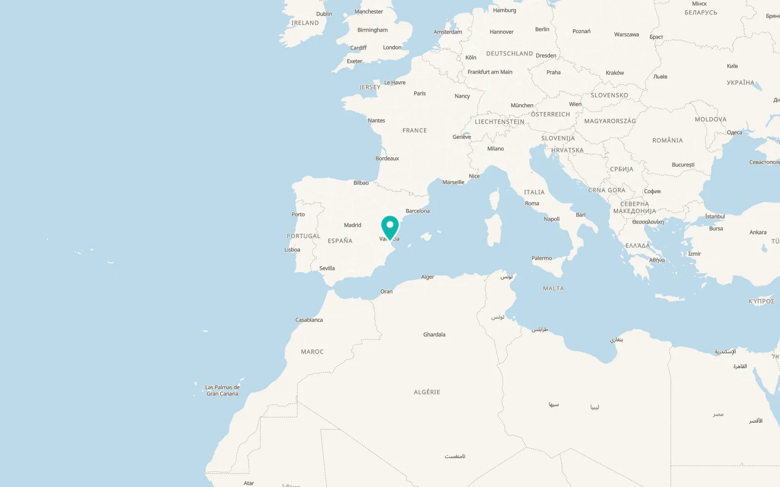 Map of Llaurí
