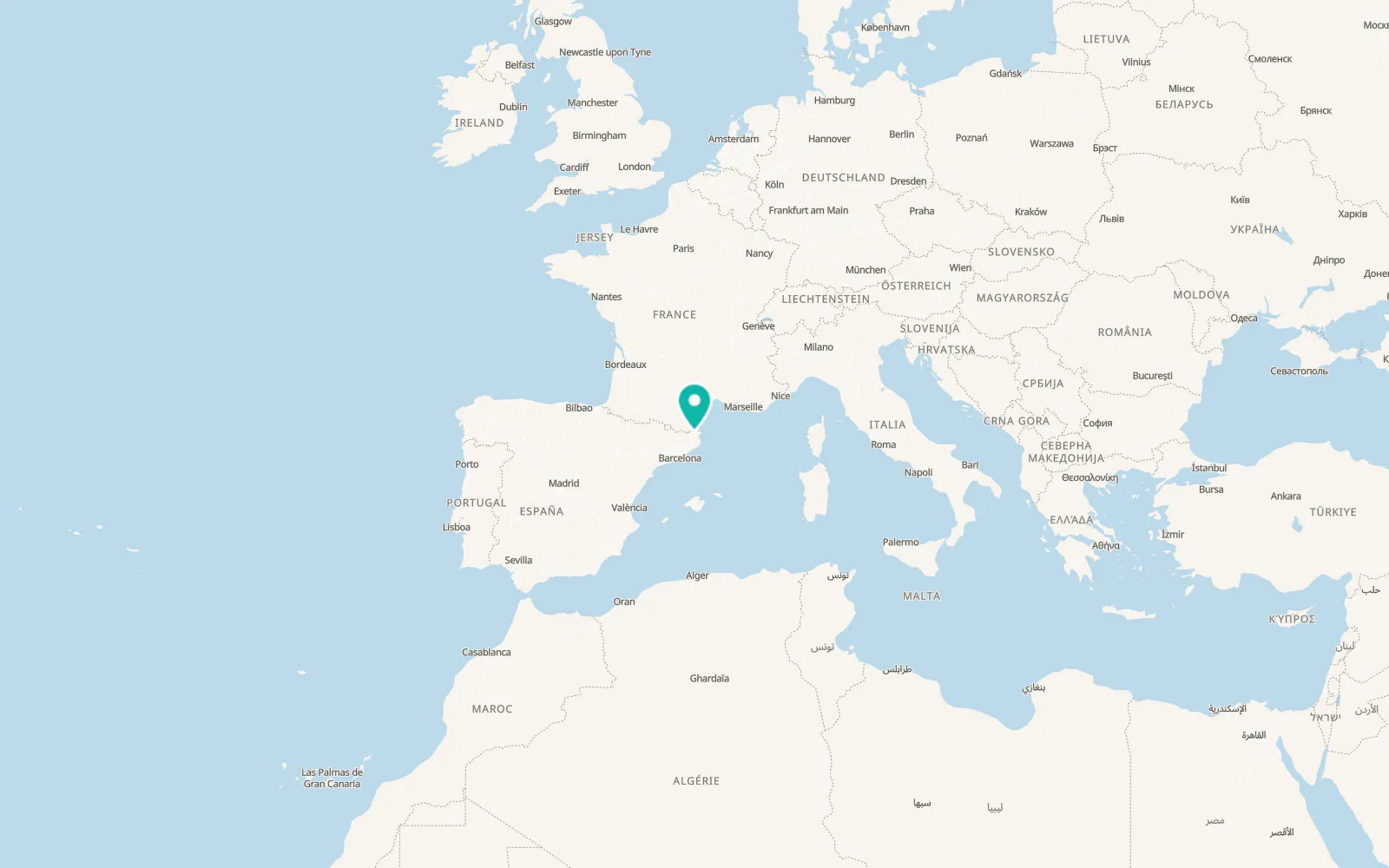 Map of Llers