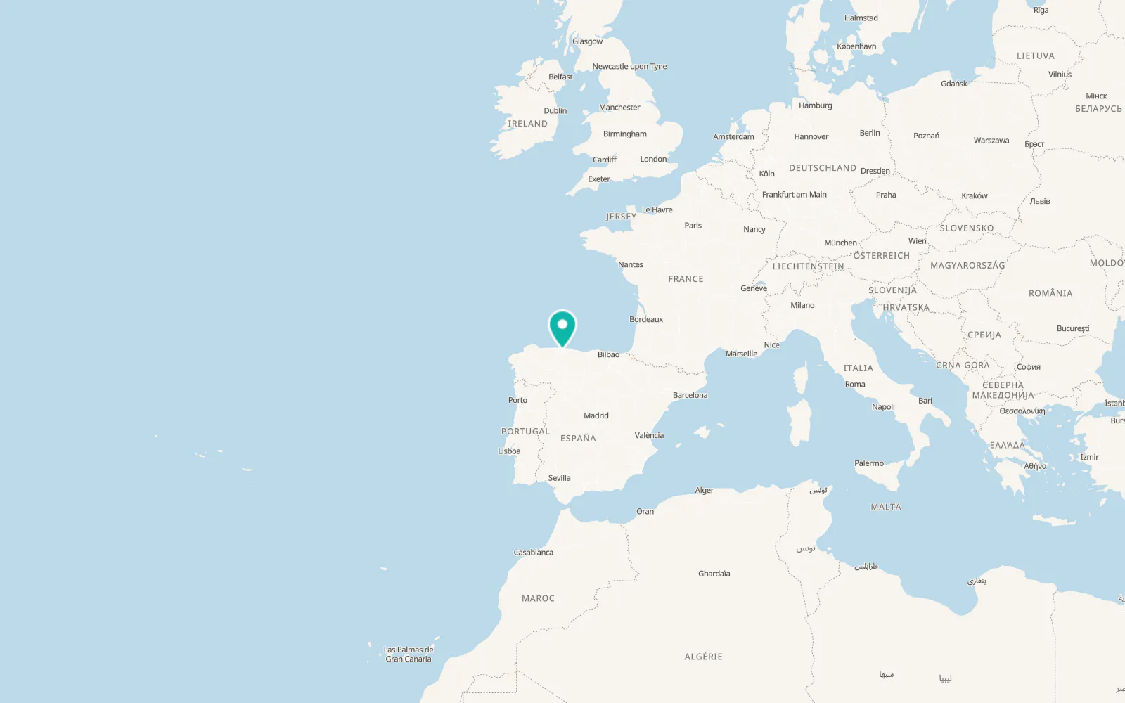 Map of Lugones