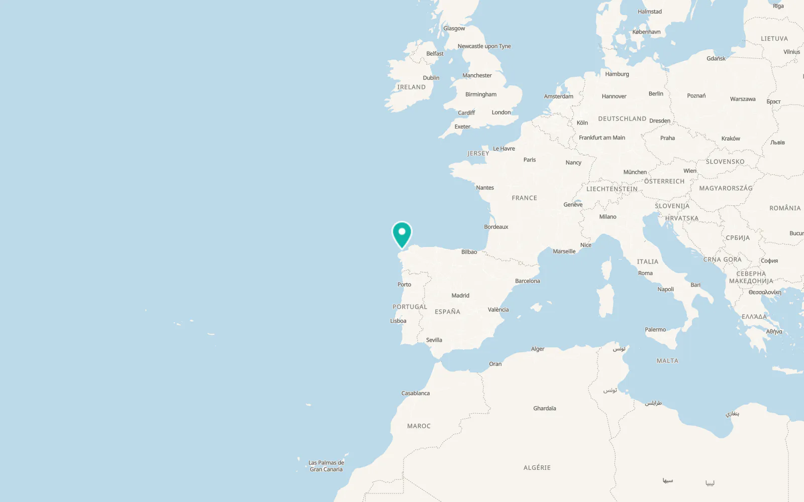 Map of Malpica