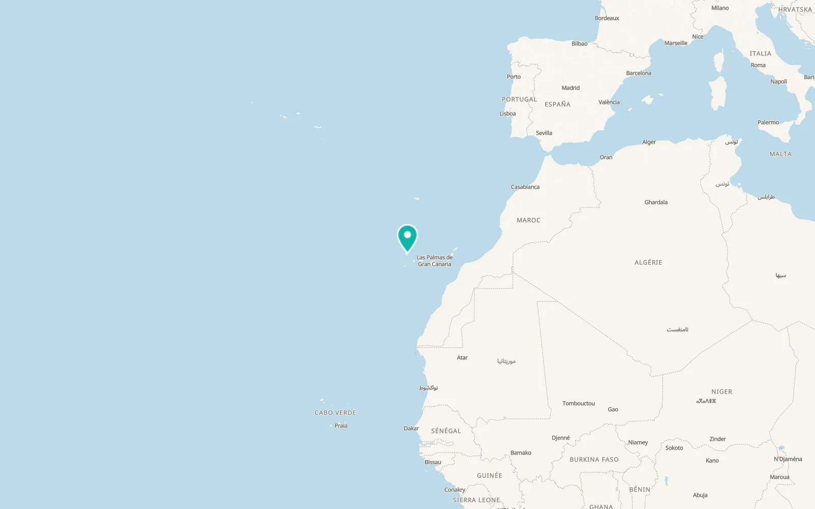 Map of Mazo