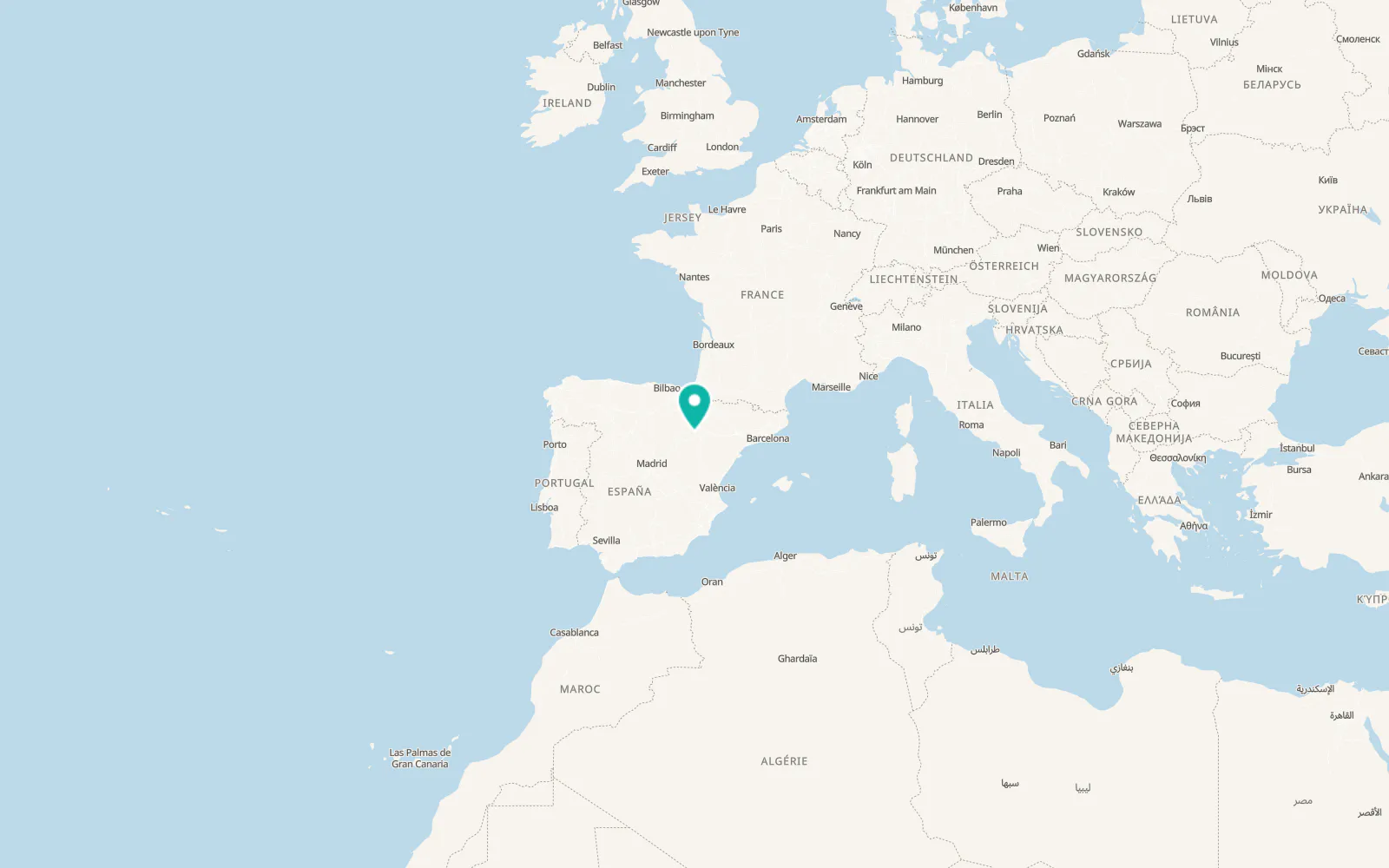 Map of Mesones de Isuela