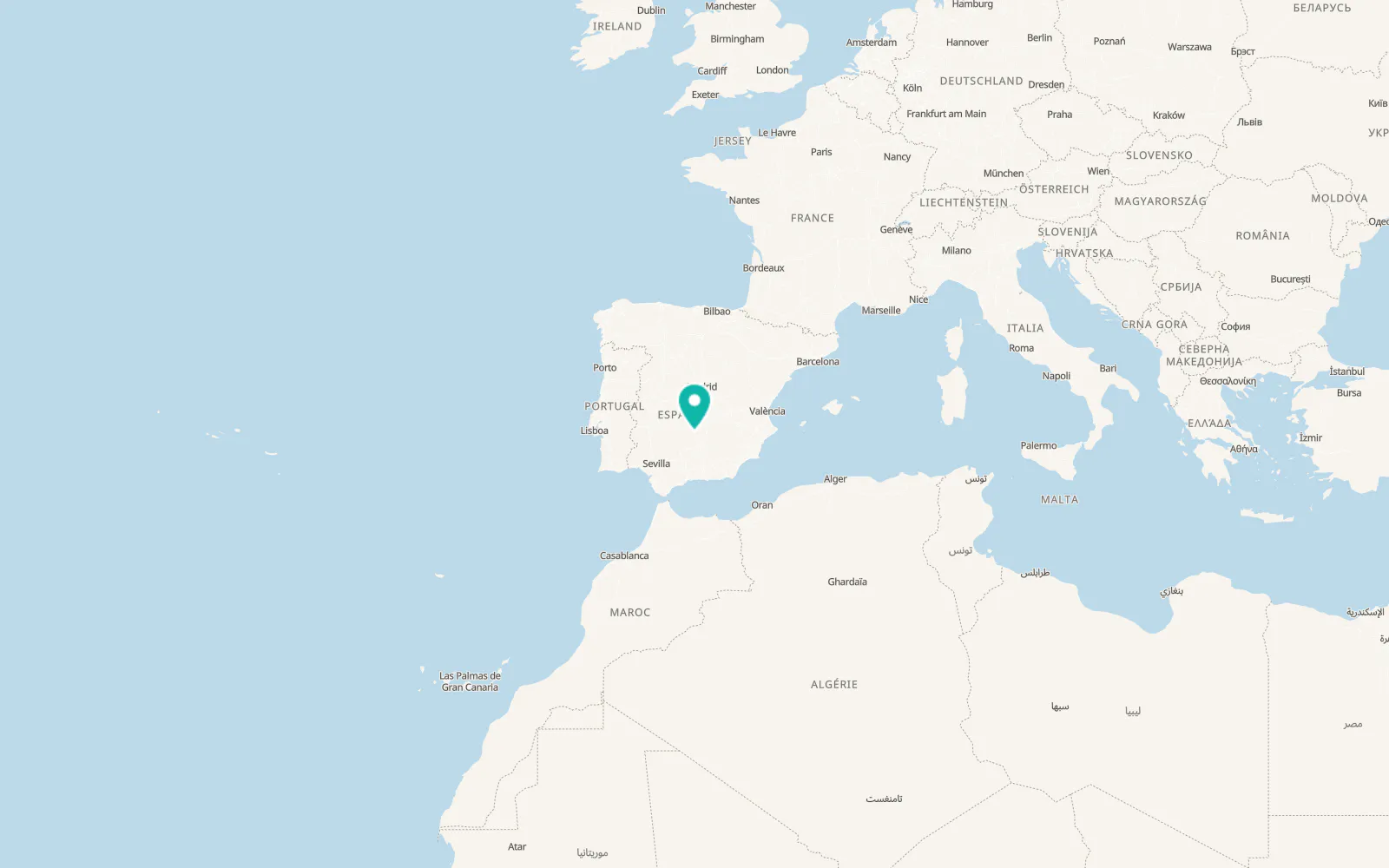Map of Mestanza