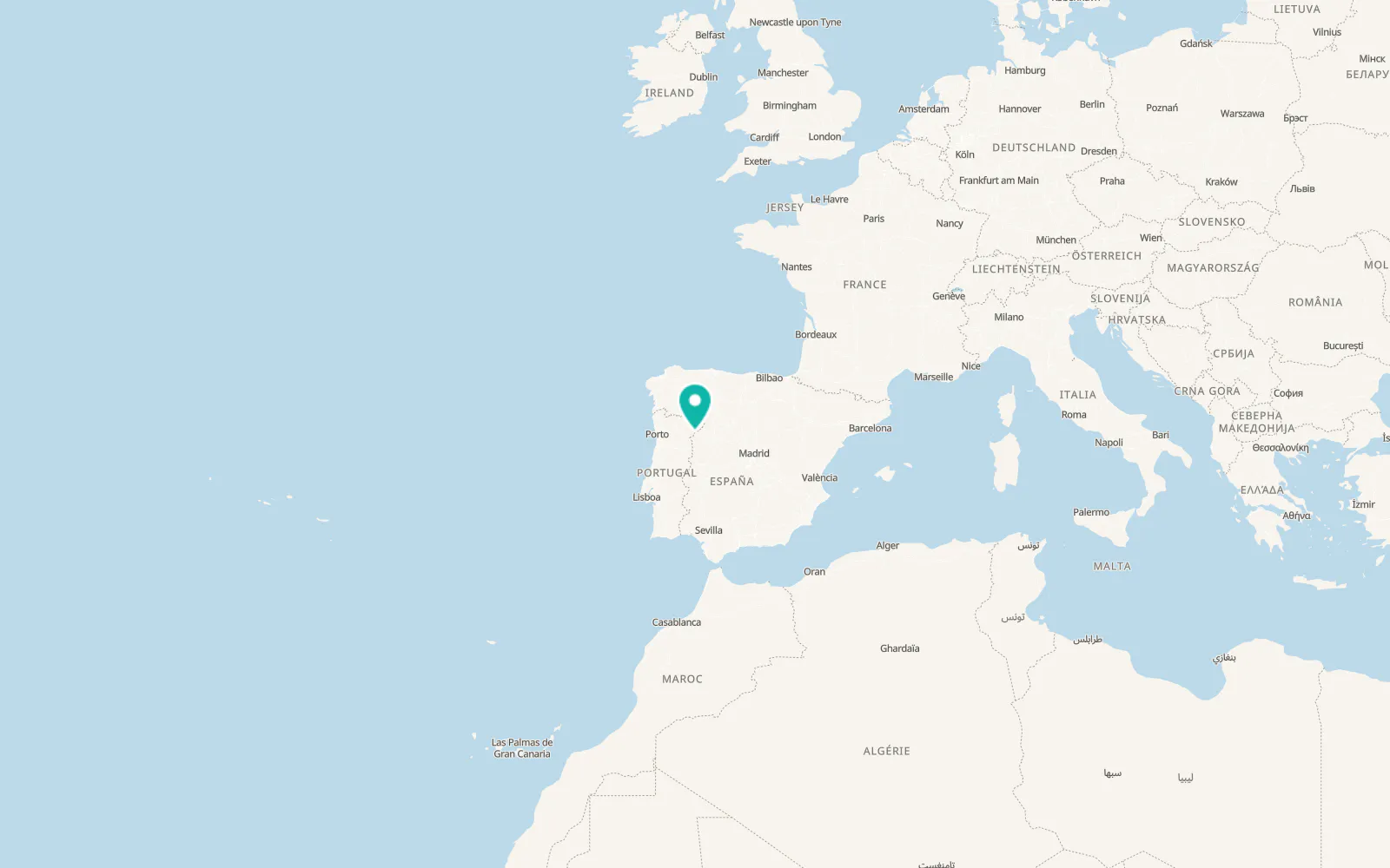 Map of Mieza
