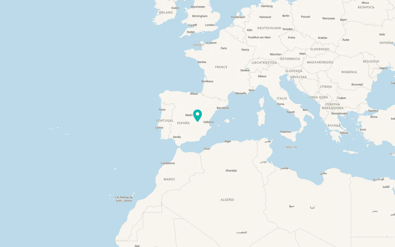 Map of Minaya
