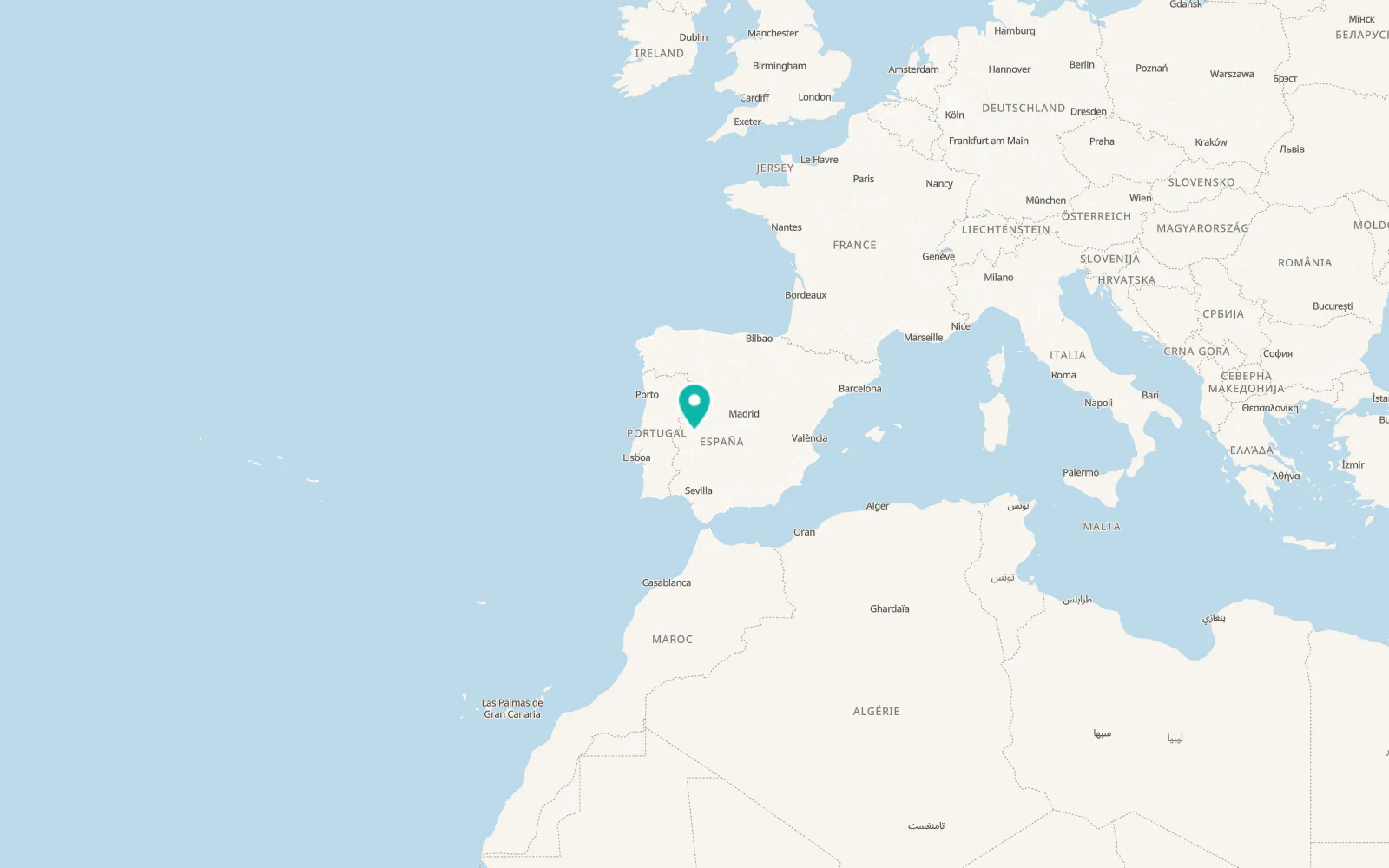 Map of Monroy