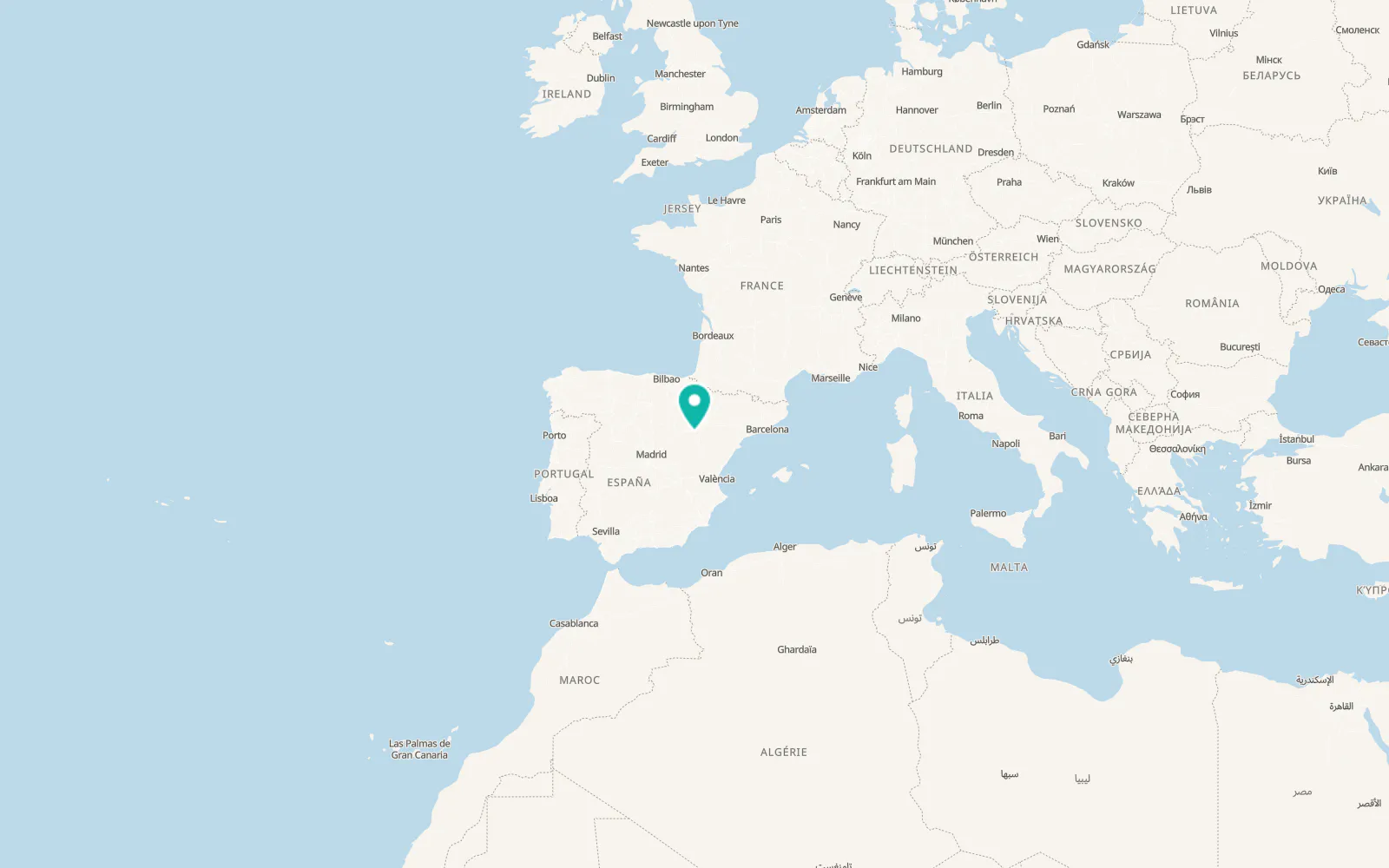 Map of Montón