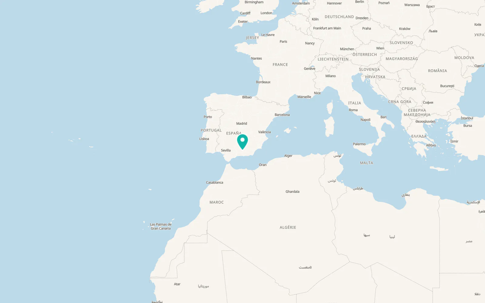 Map of Nívar