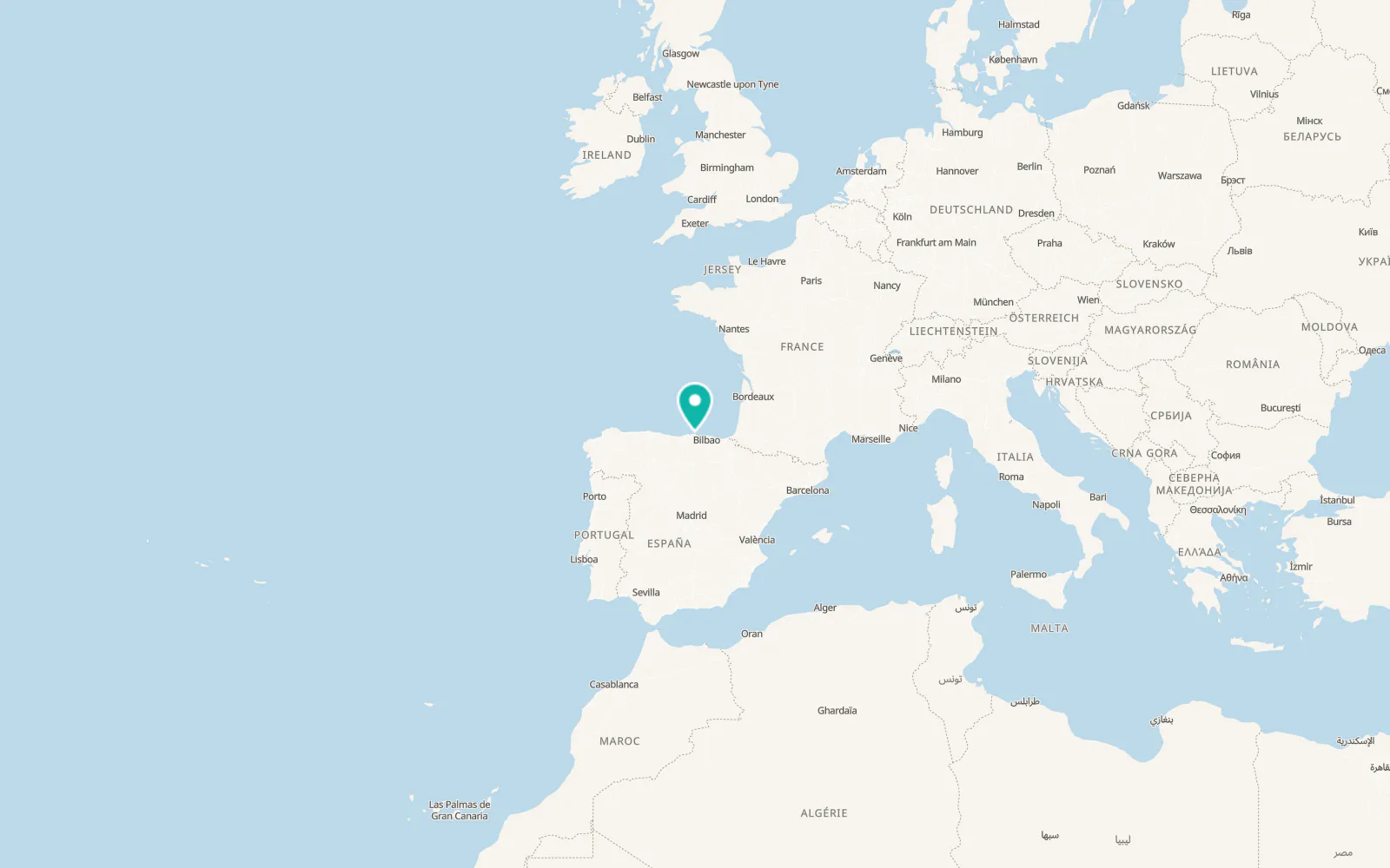 Map of Noja