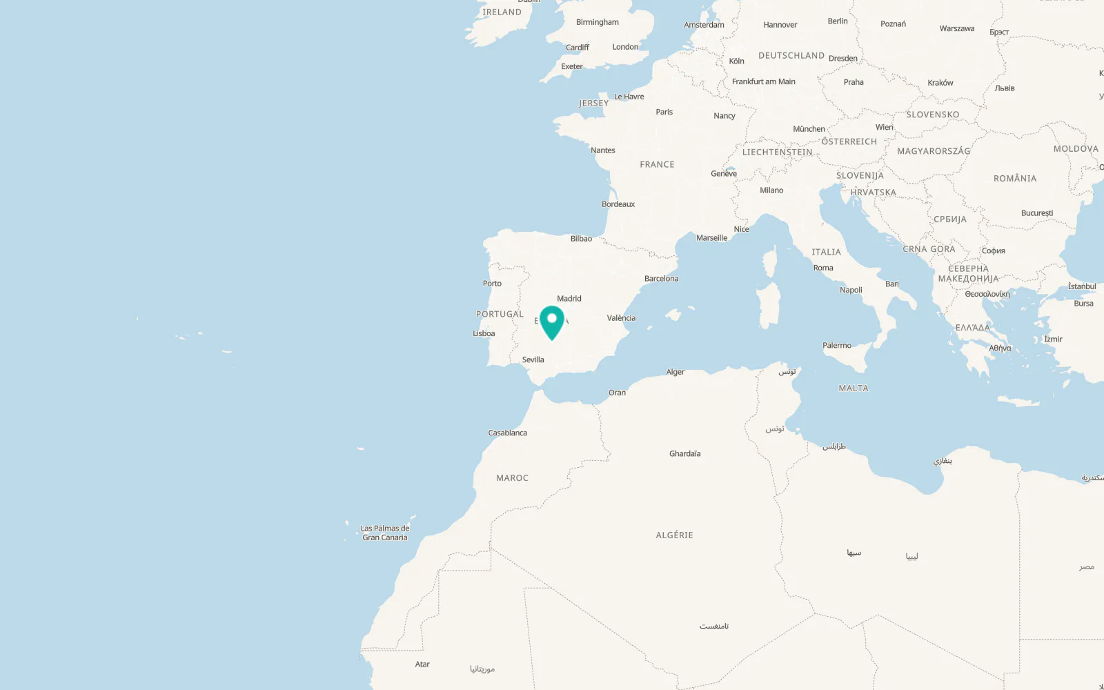 Map of Obejo