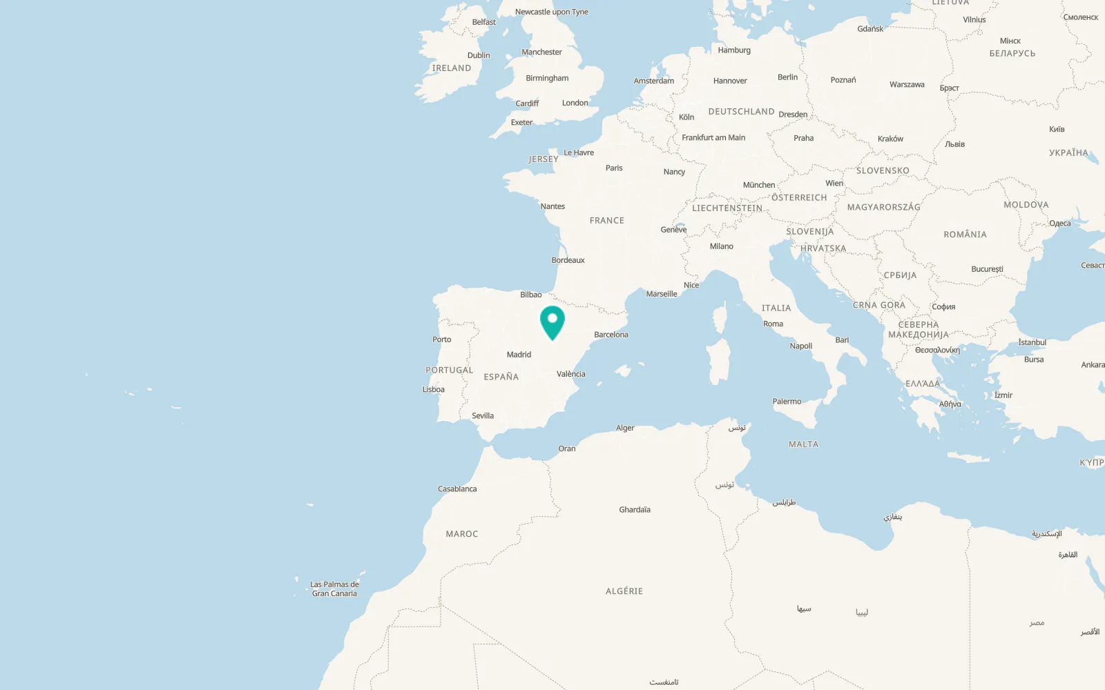 Map of Odón