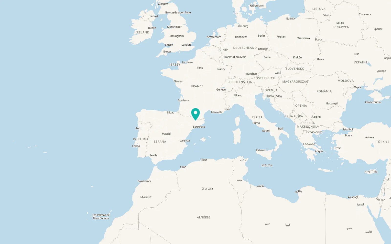Map of Olius