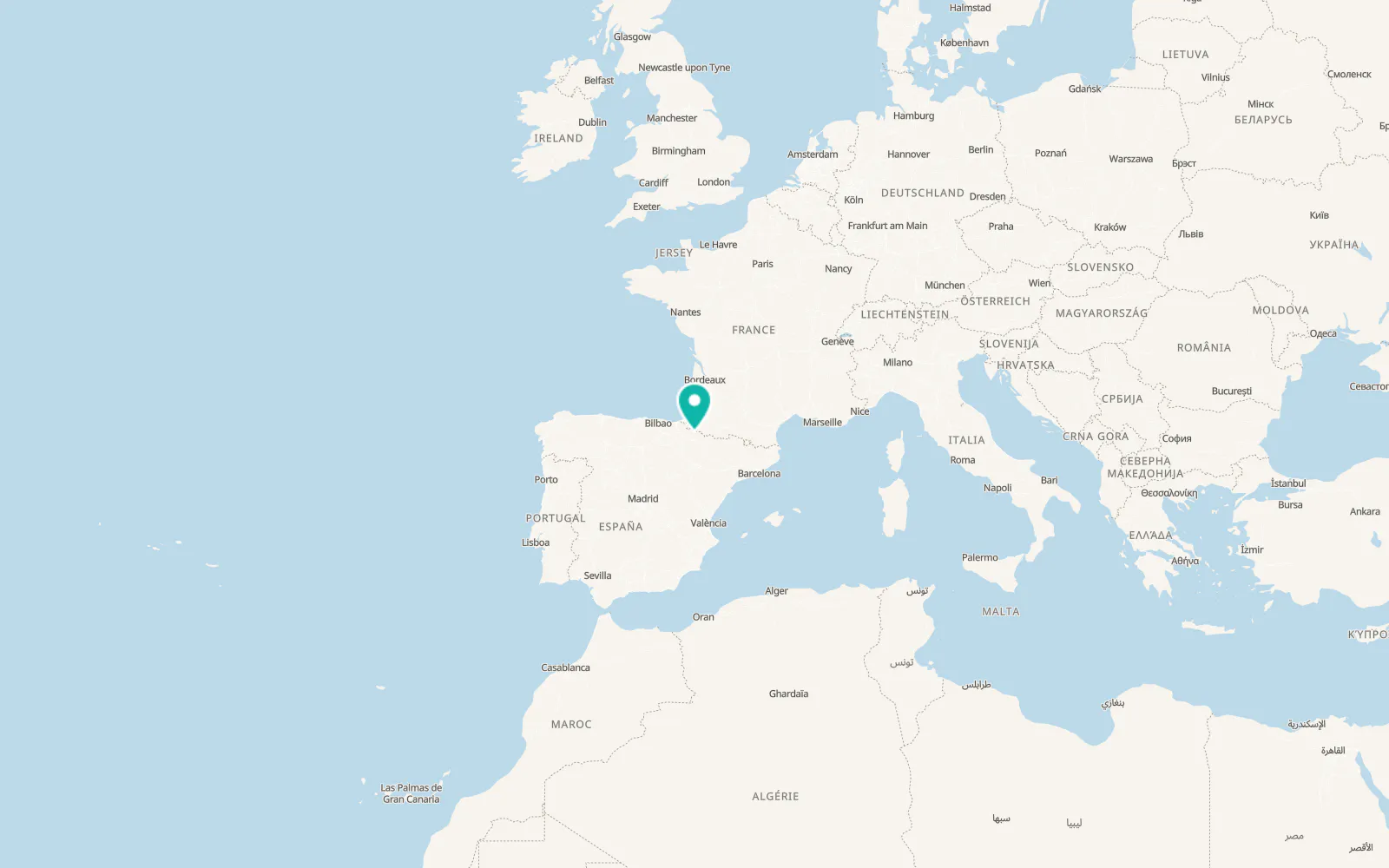 Map of Oronz
