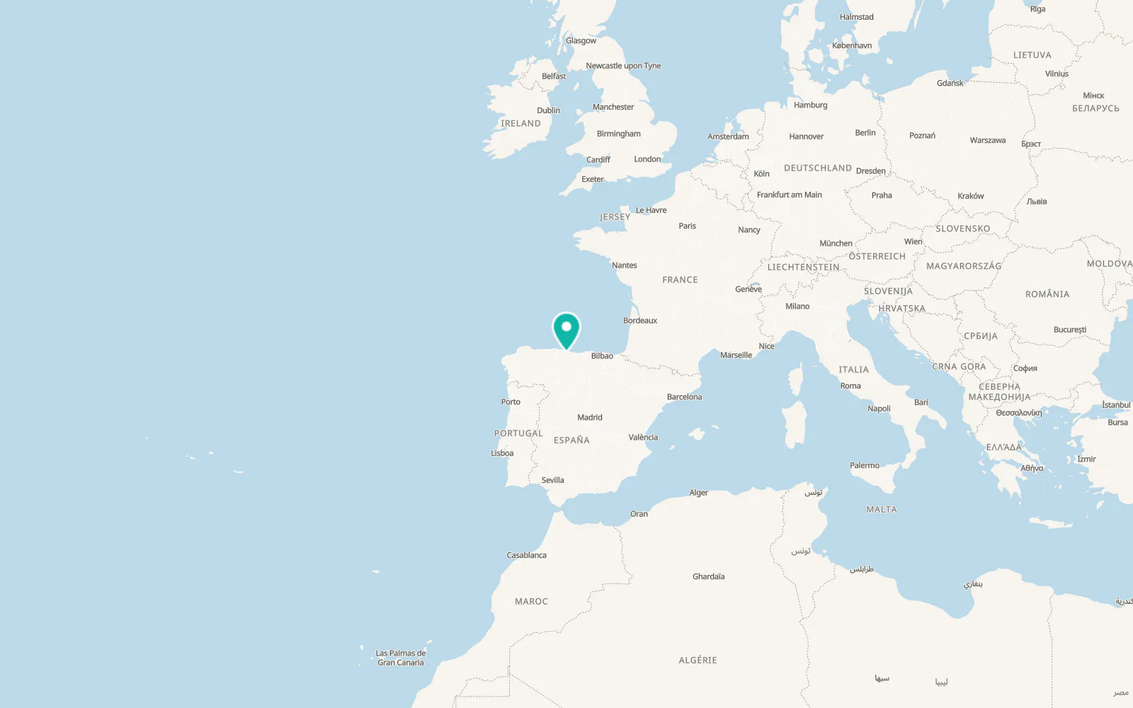 Map of Parres