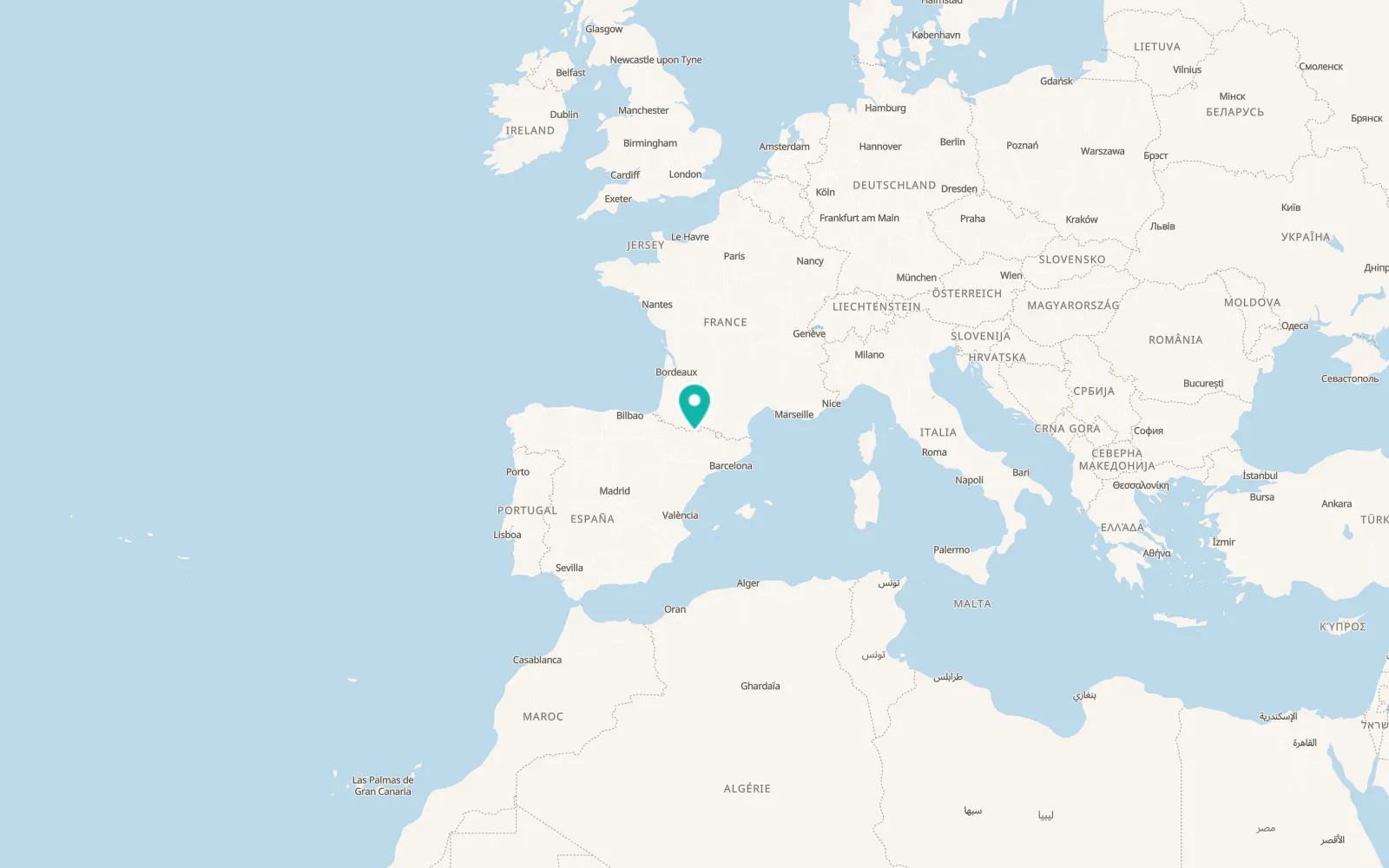 Map of Plan