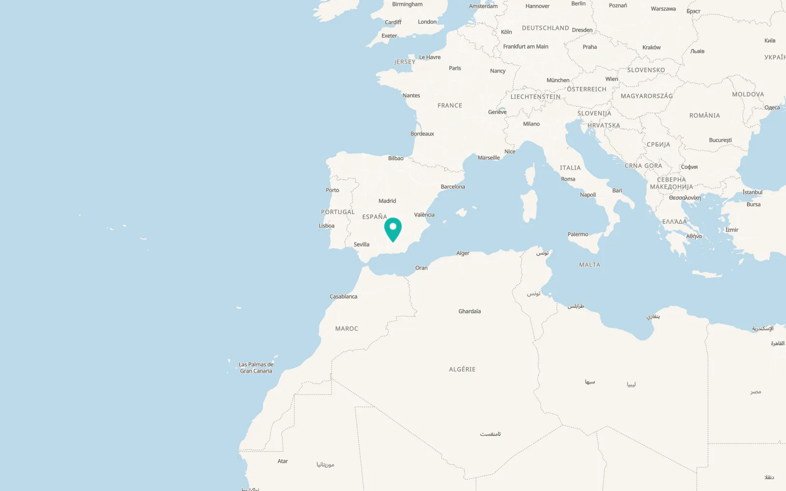 Map of Purullena