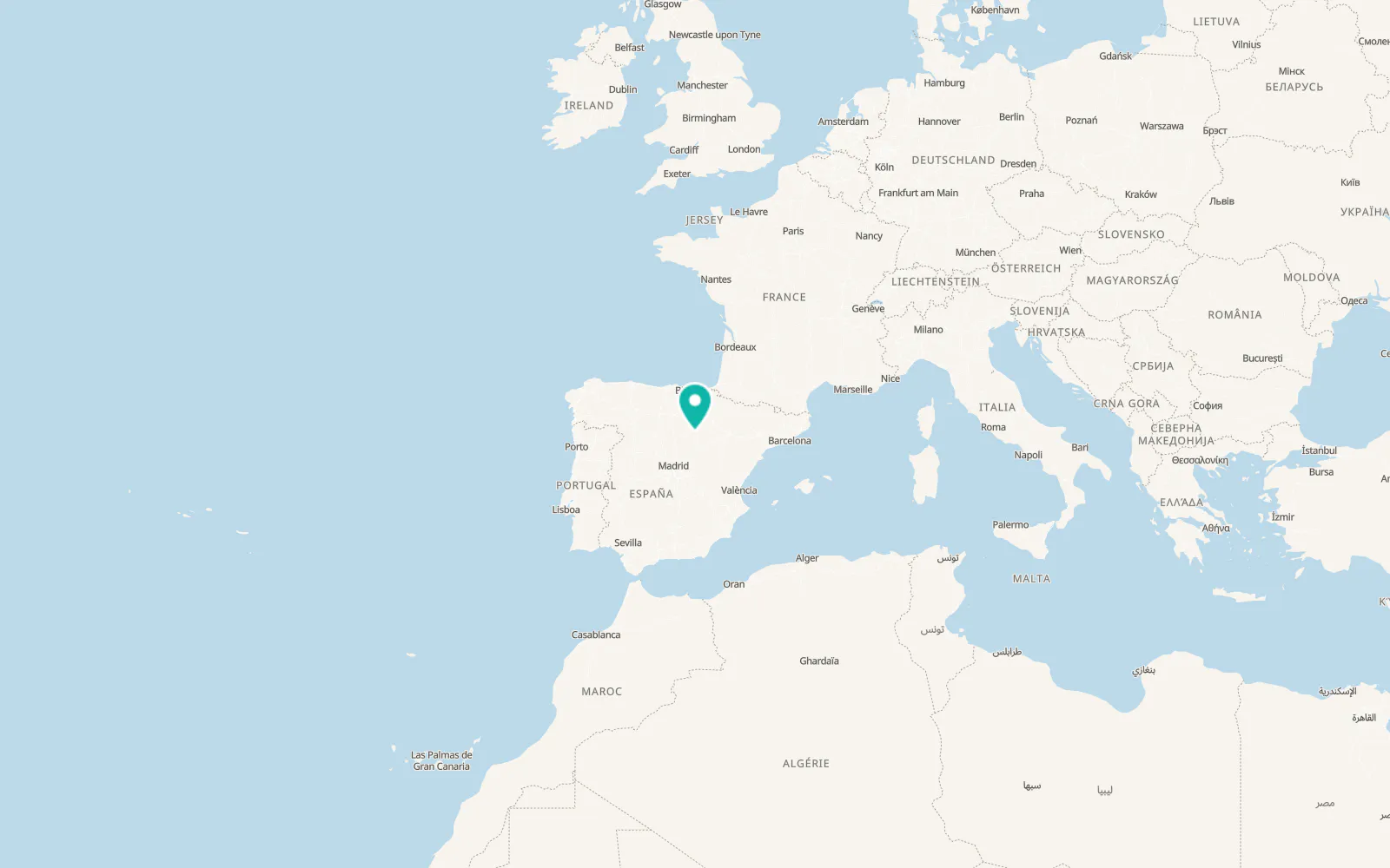 Map of Quintana Redonda