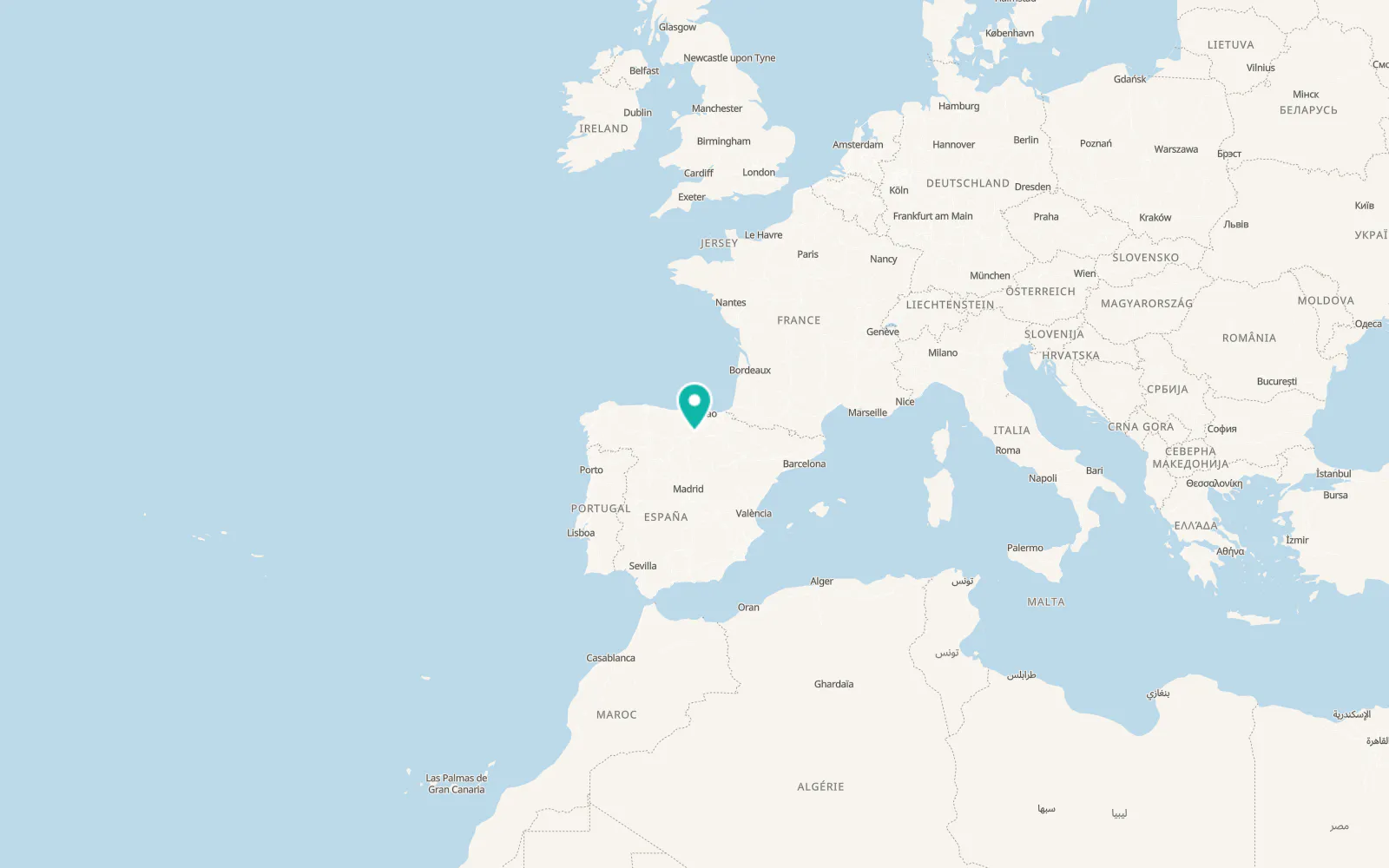 Map of Reinoso
