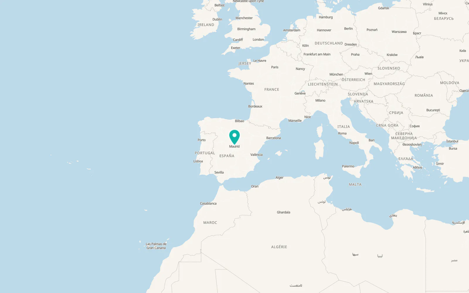 Map of Retiro