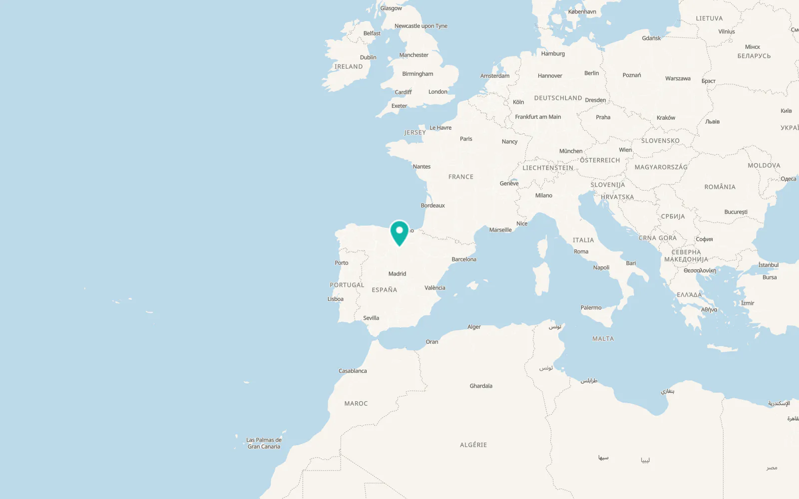 Map of Retuerta