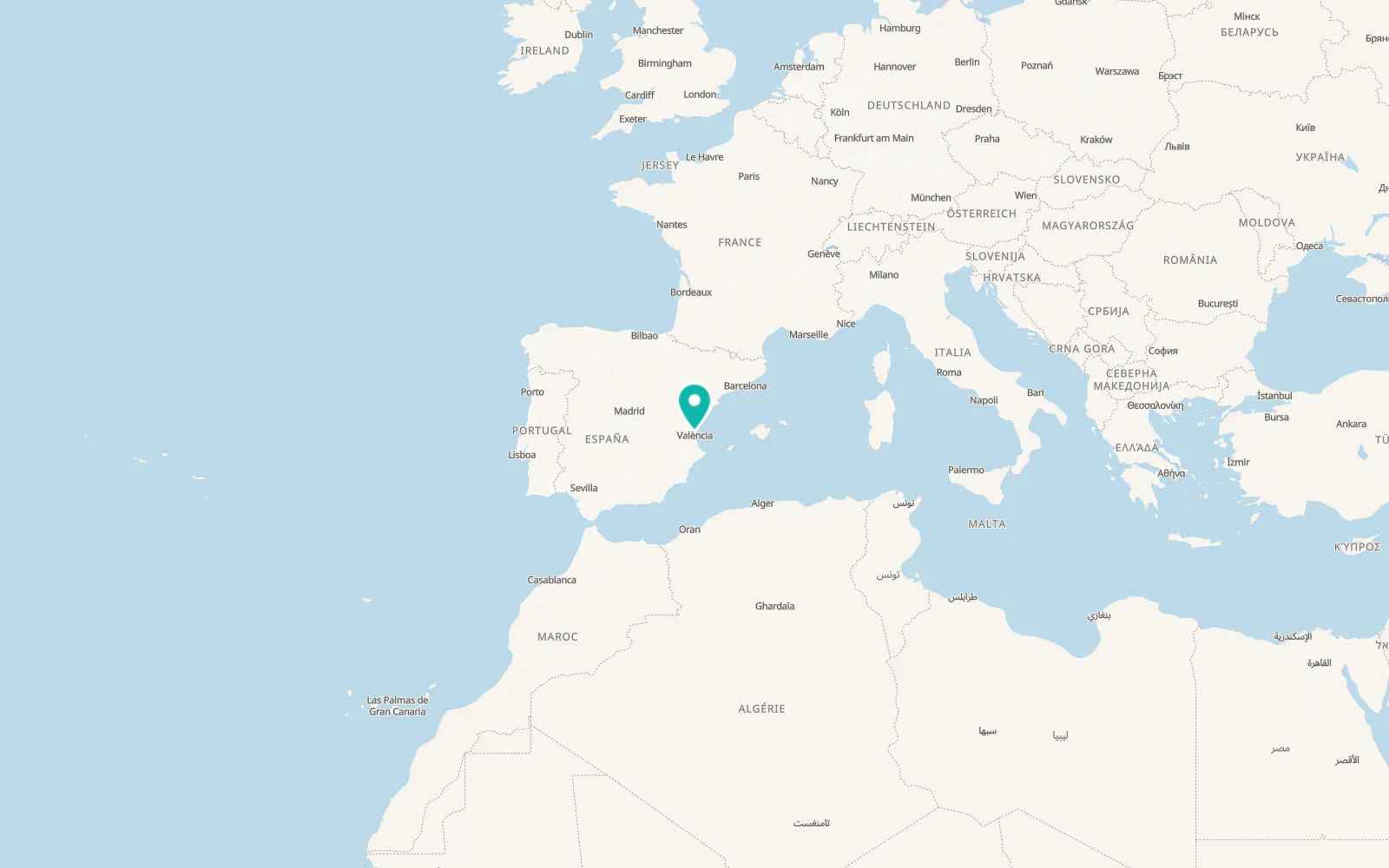 Map of Rocafort