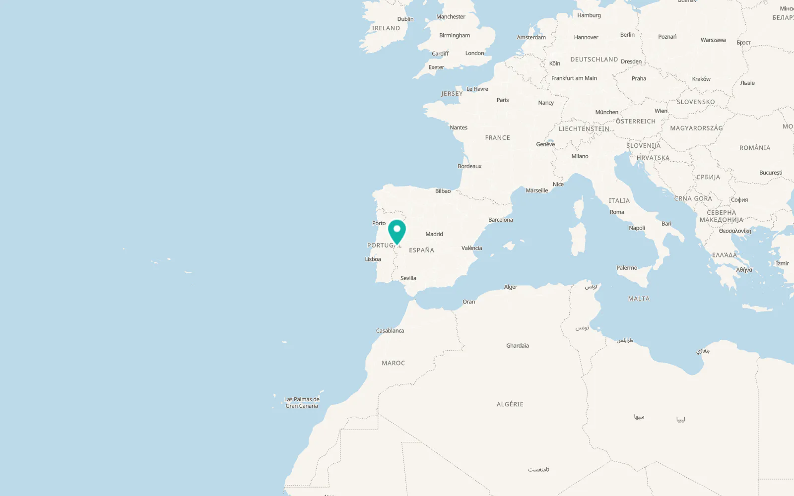 Map of Salorino