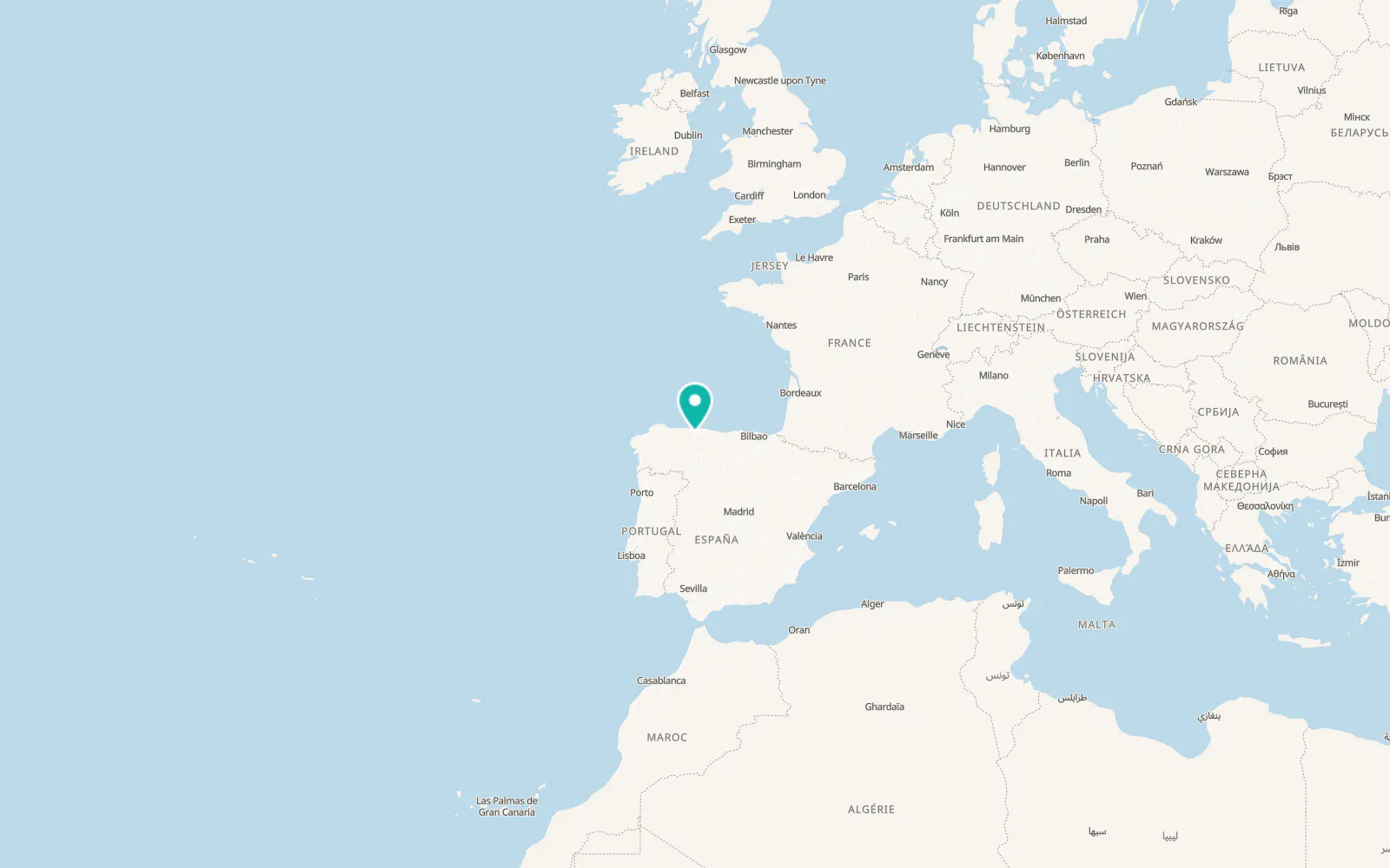 Map of San Claudio