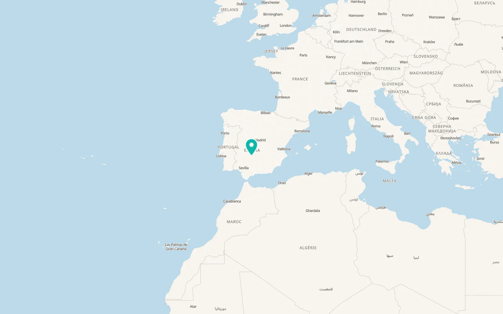 Map of Santa Eufemia
