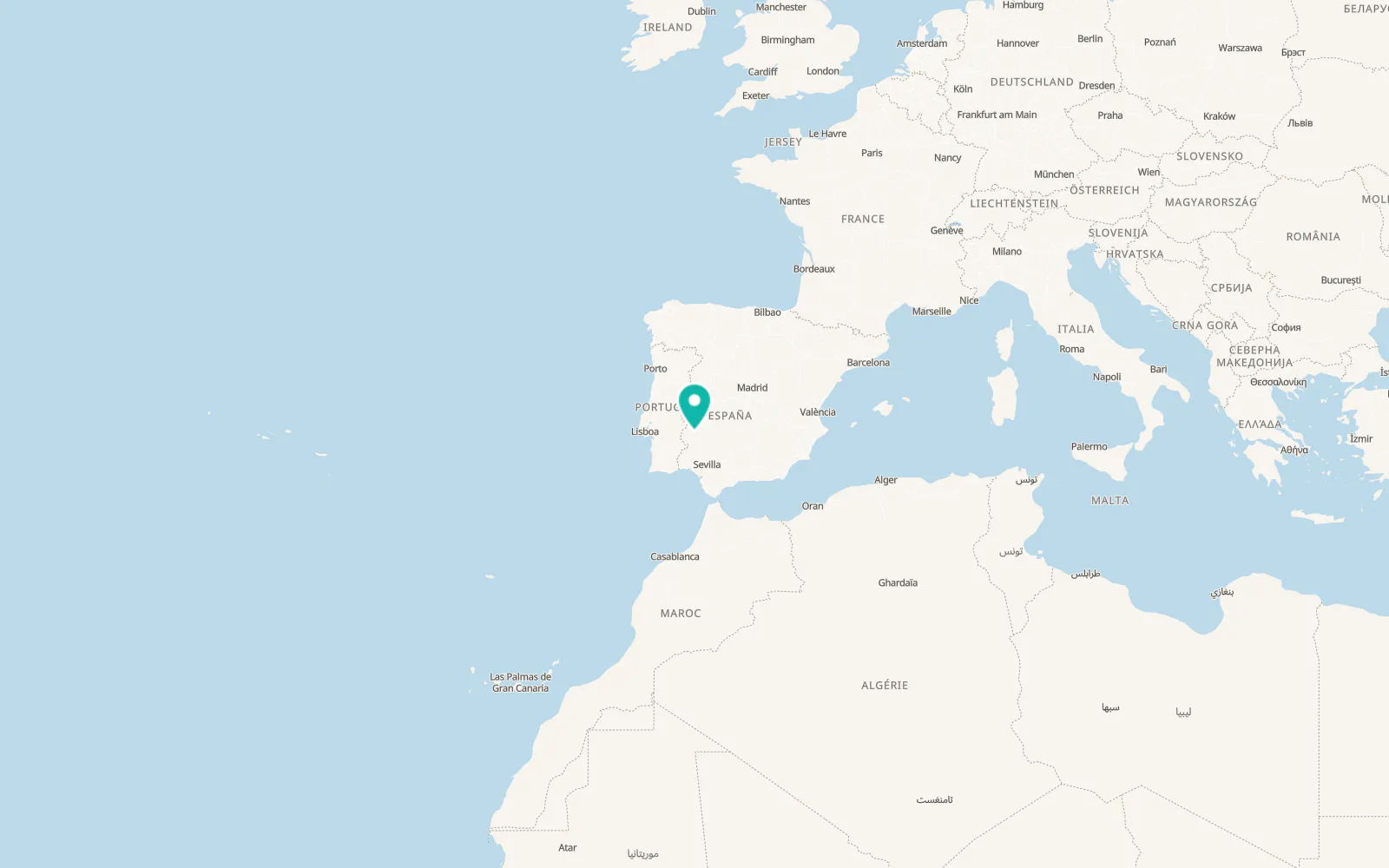 Map of Santa Marta