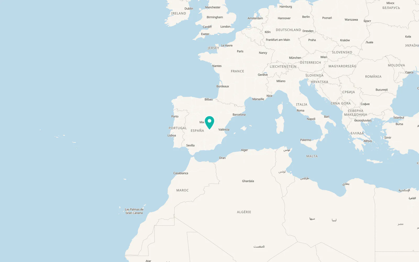 Map of Socuéllamos