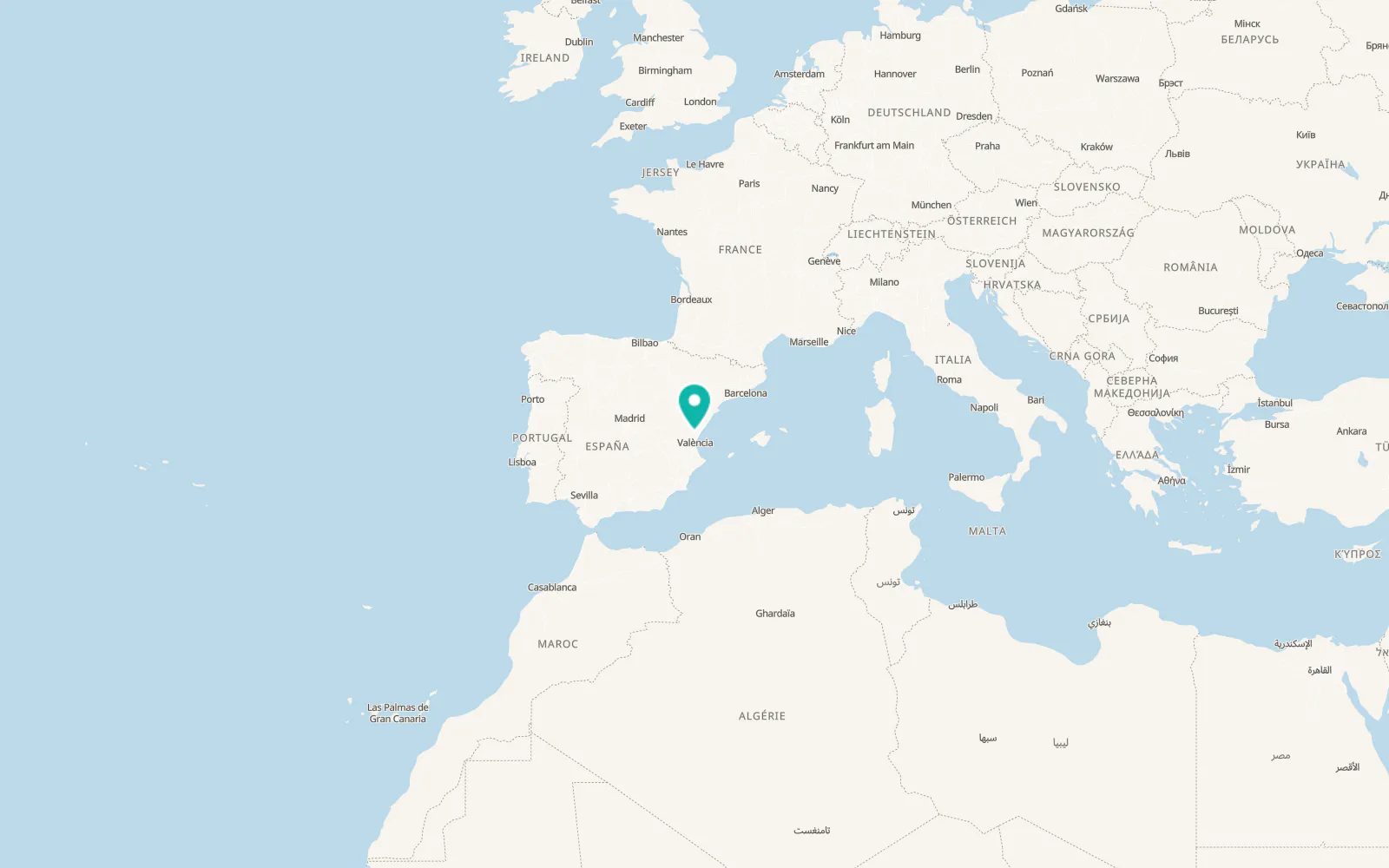 Map of Soneja