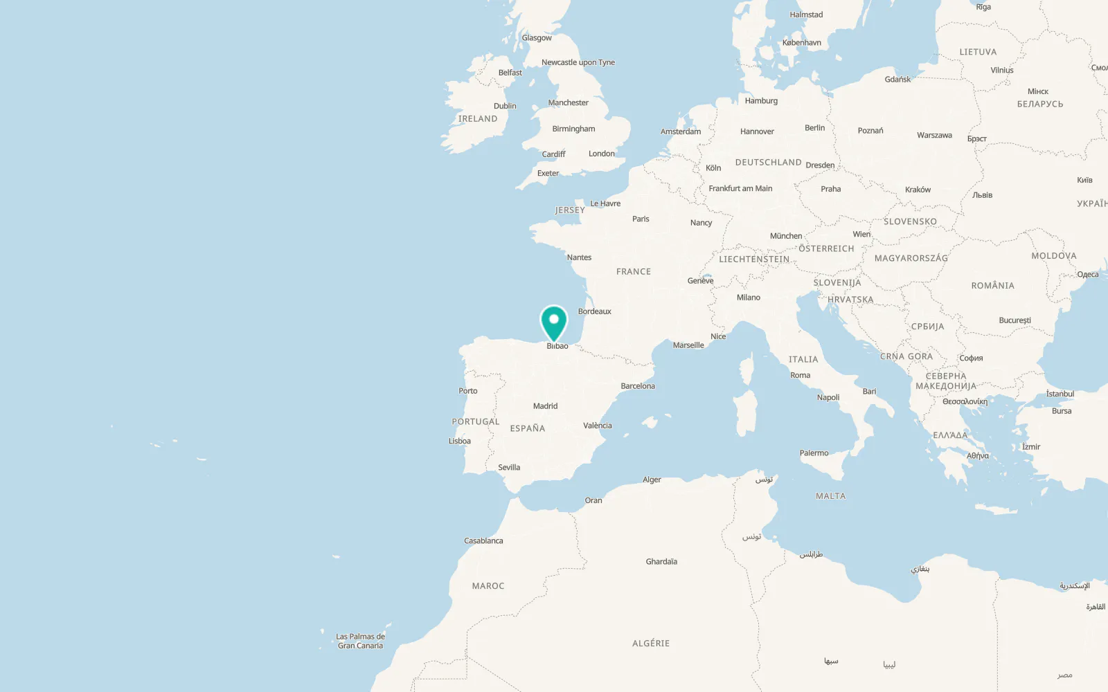Map of Sopuerta