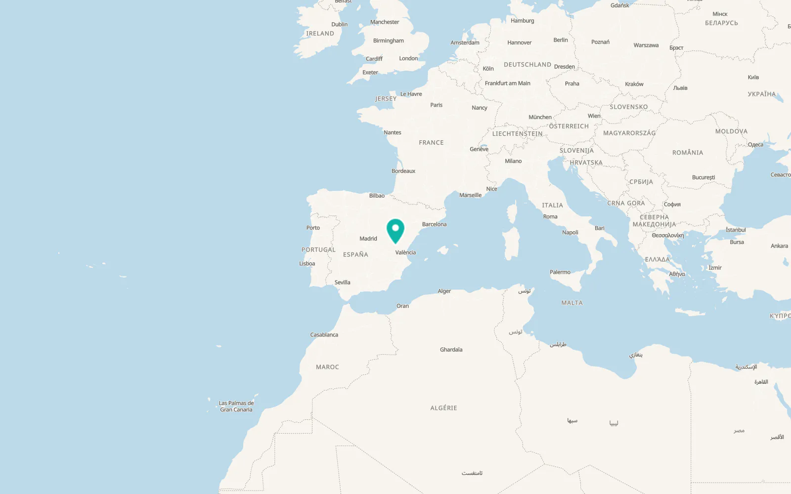 Map of Talayuelas