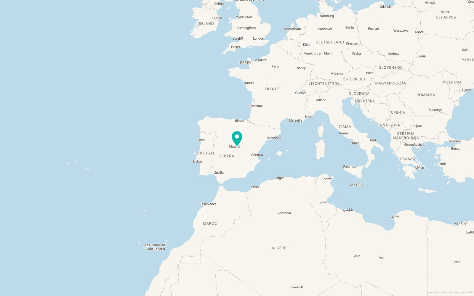 Map of Tielmes