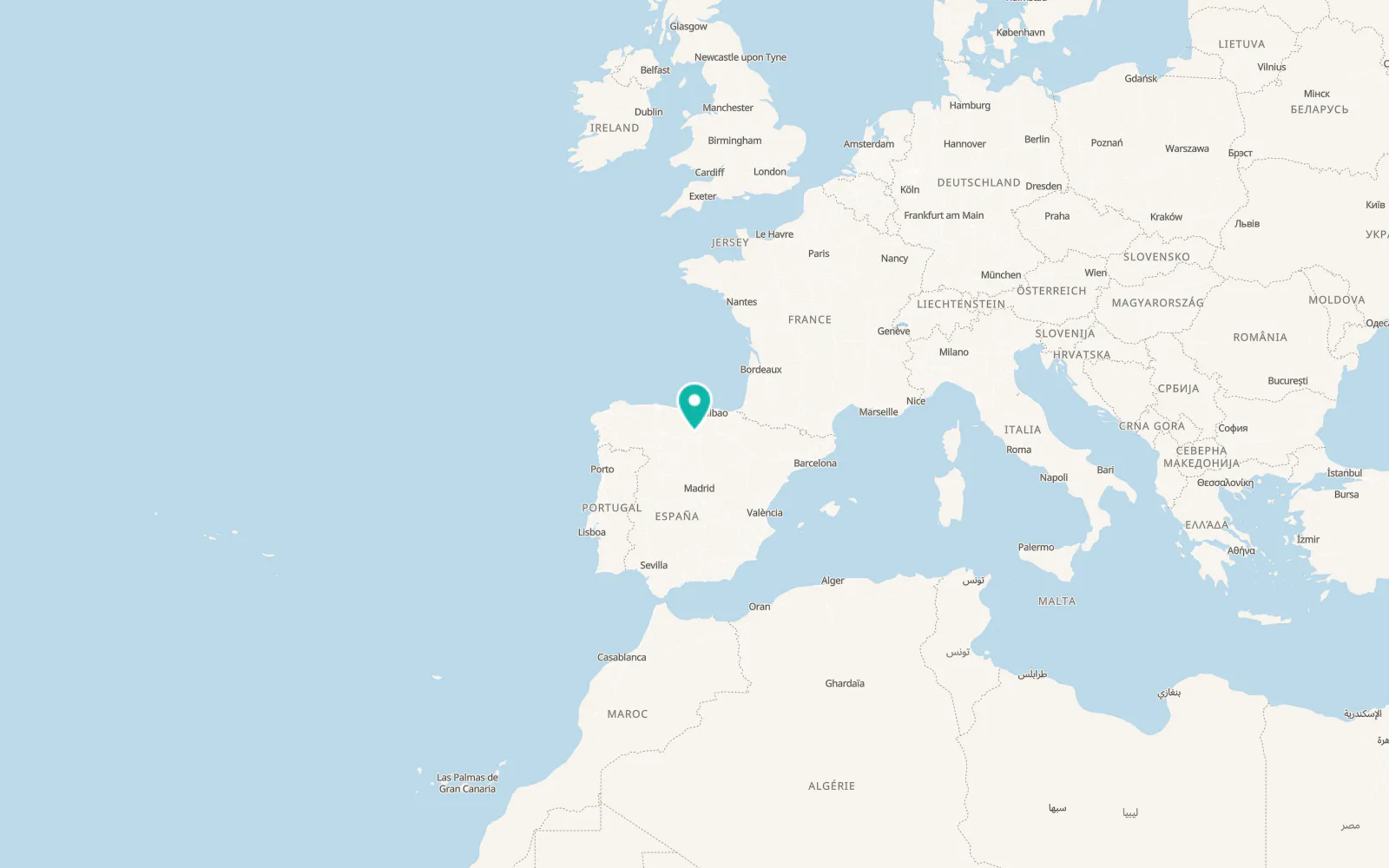 Map of Tobar