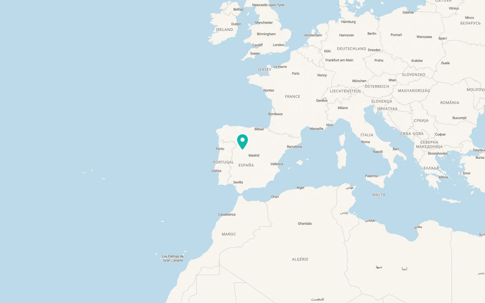 Map of Tordillos