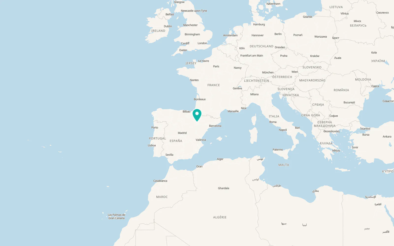 Map of Torres de Berrellén