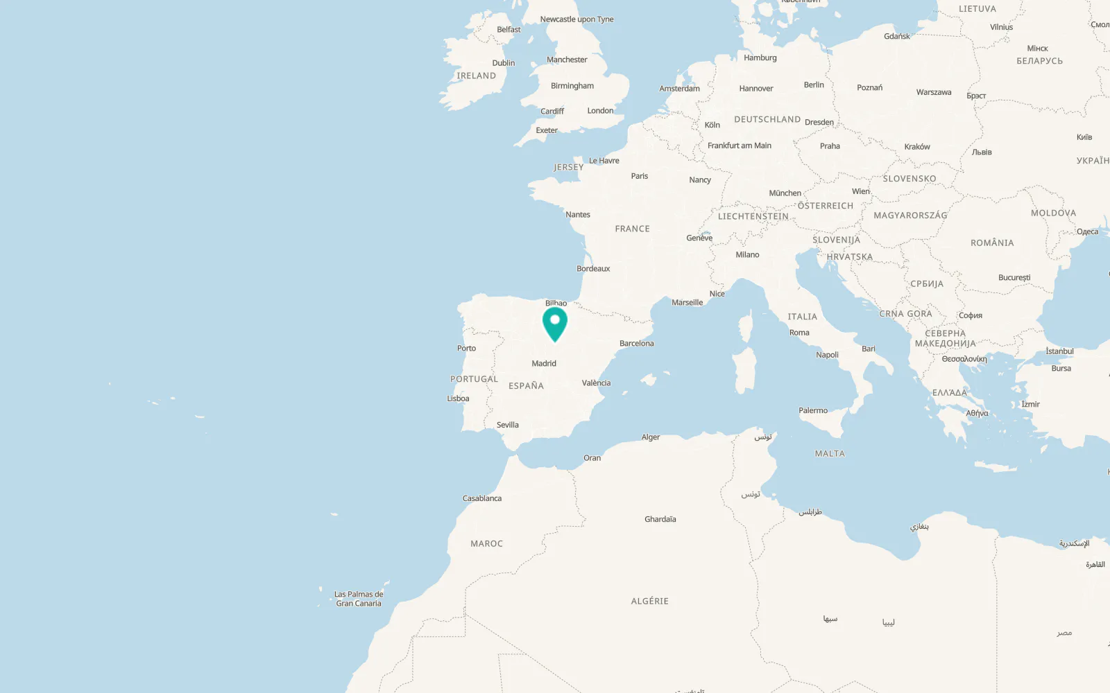 Map of Ujados