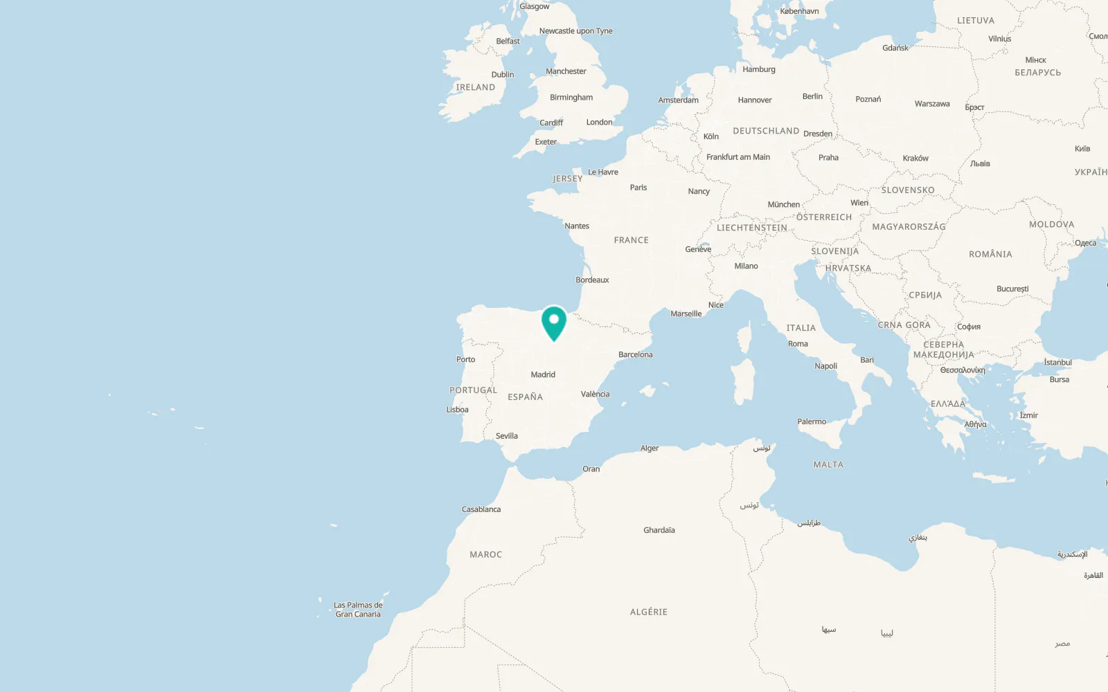 Map of Vadillo