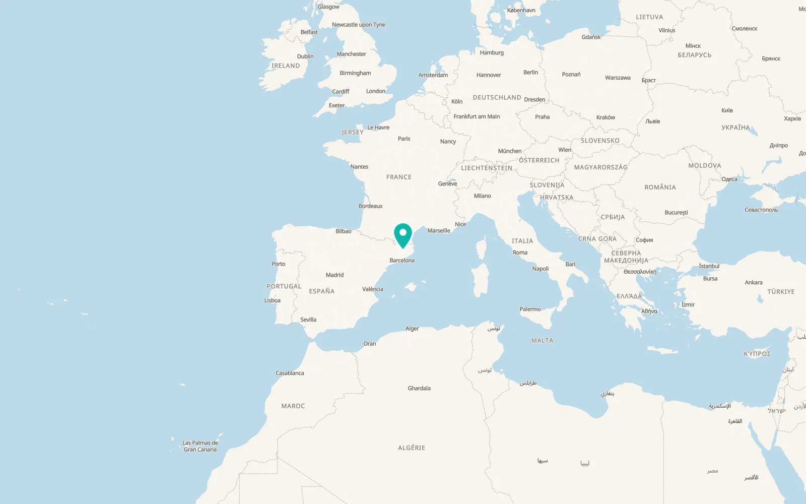 Map of Vic