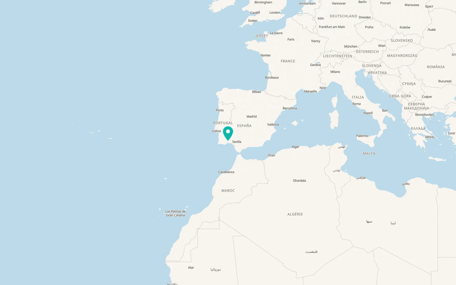 Map of Villablanca