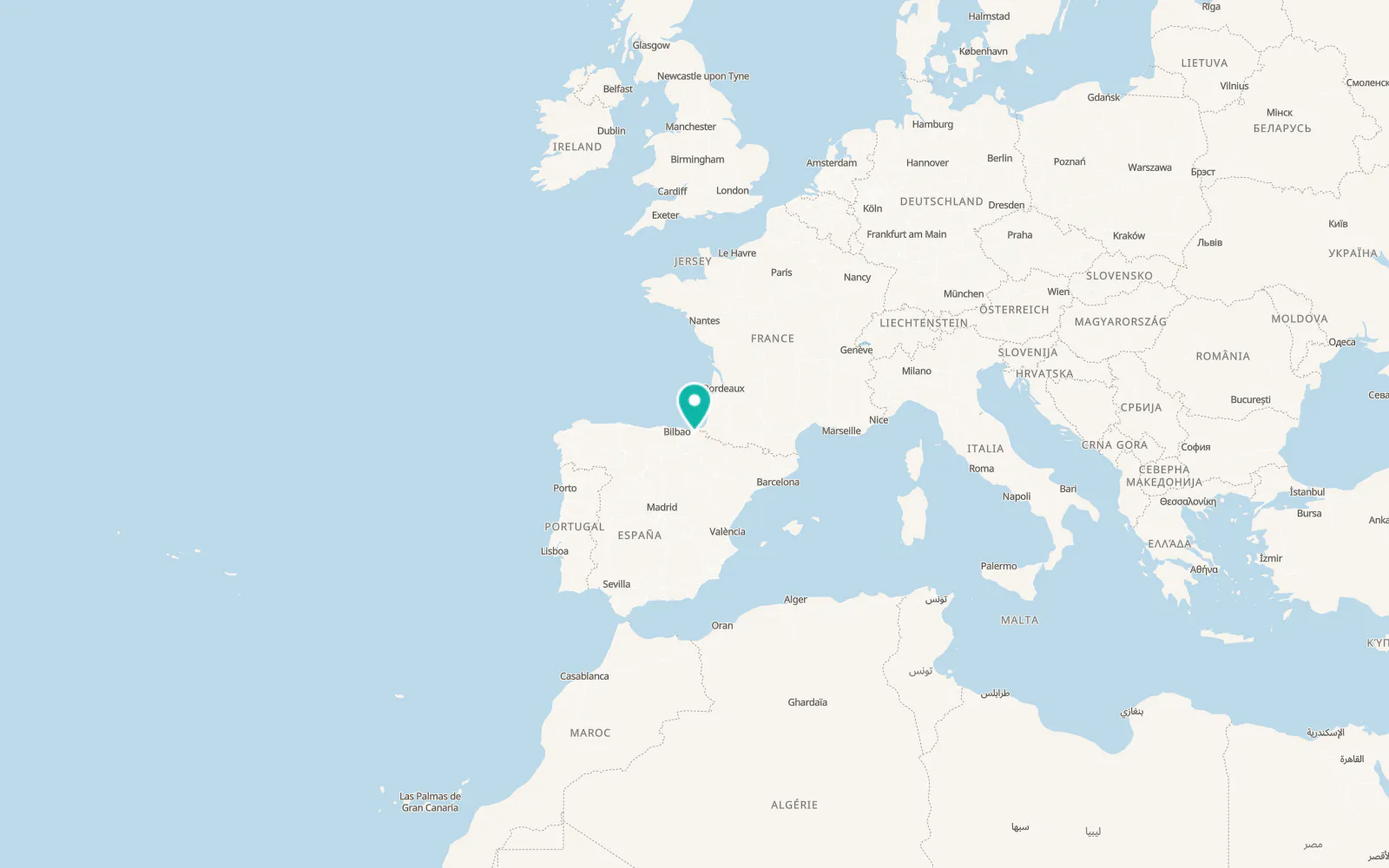 Map of Villabona