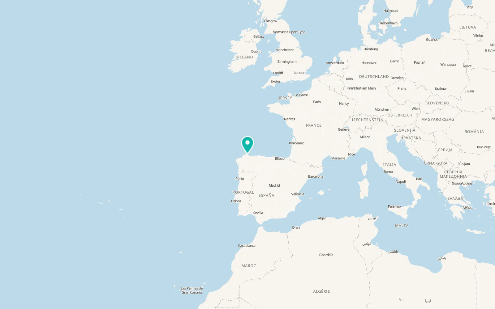Map of Xove