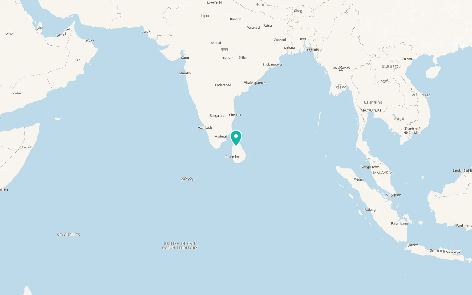 Map of Anuradhapura