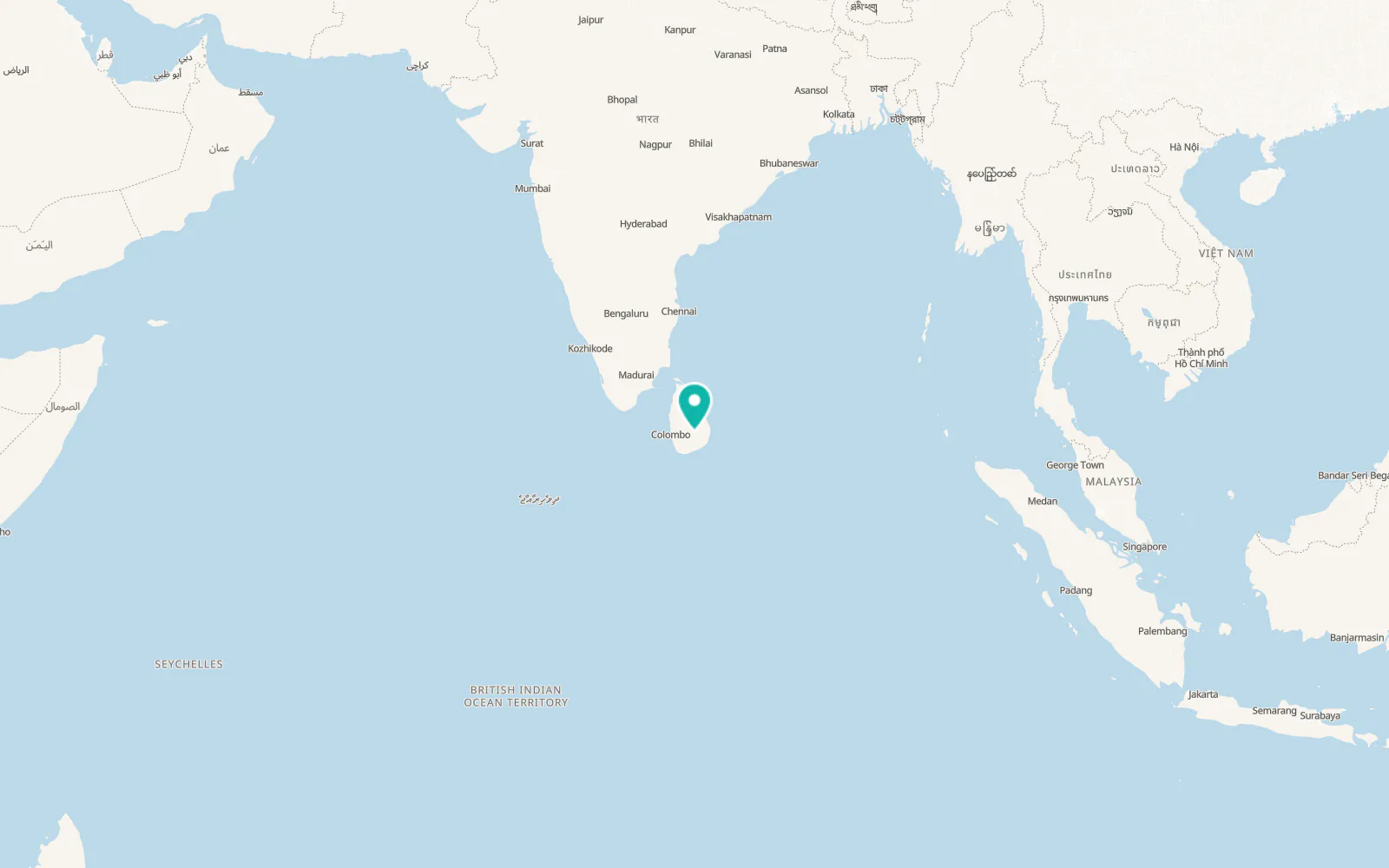 Map of Badulla