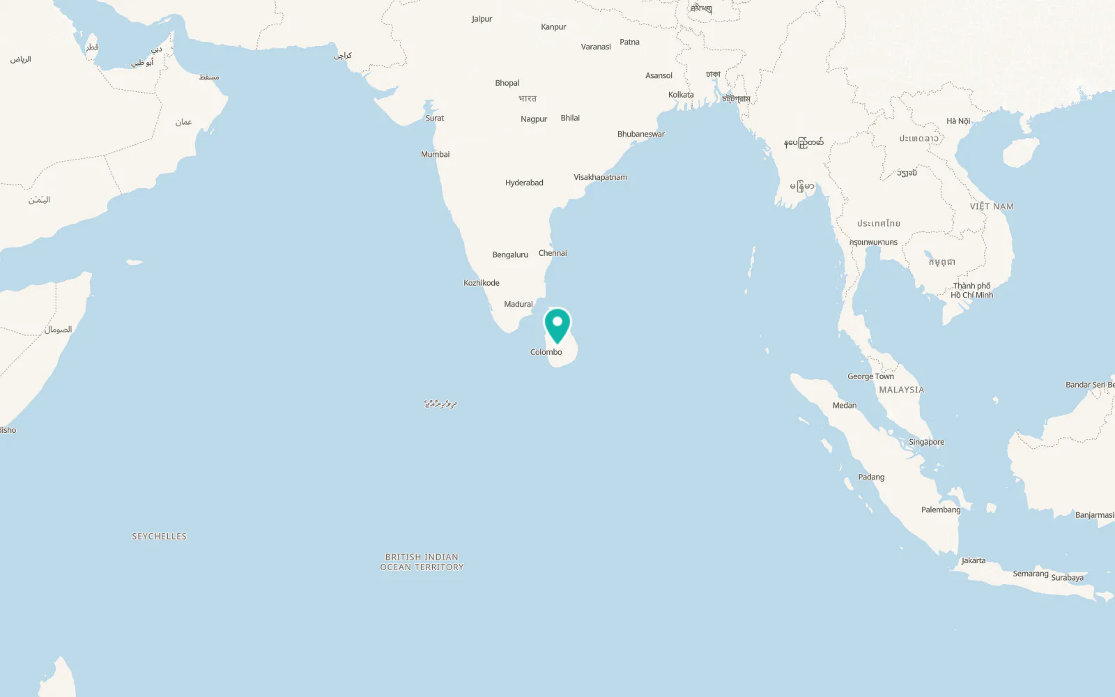 Map of Gampola